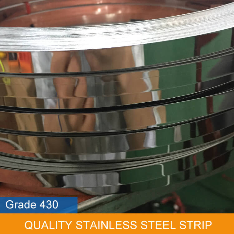 430 vlekvrye staal strook
