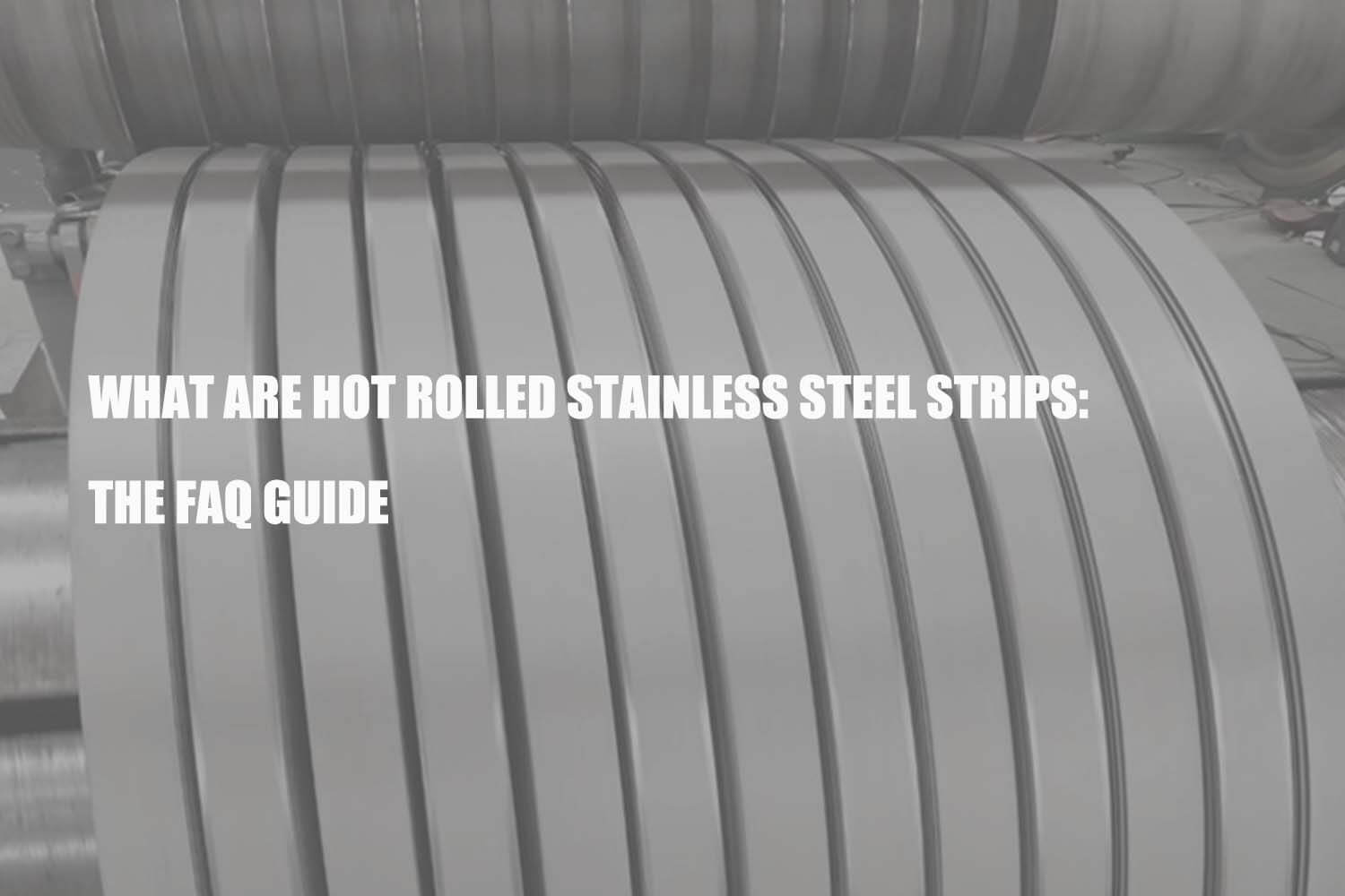 what are hot rolled stainless steel strips