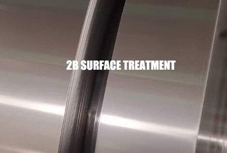 2B-obrada površine-trake od nehrđajućeg čelika