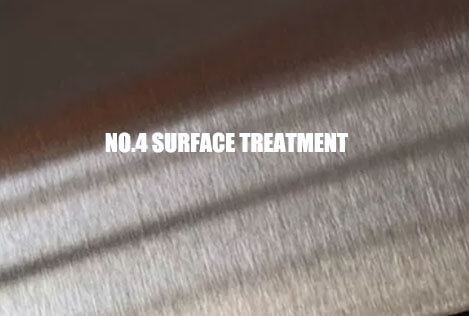 no 4 surface treatment stainless steel strips