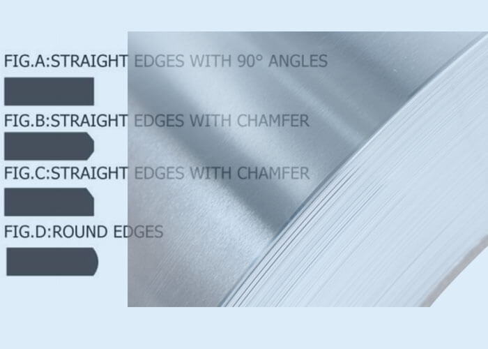 aluminium foils strips for transformers winding edges