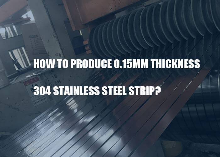 0.15mm 두께 304 stainless steel strip blog banner