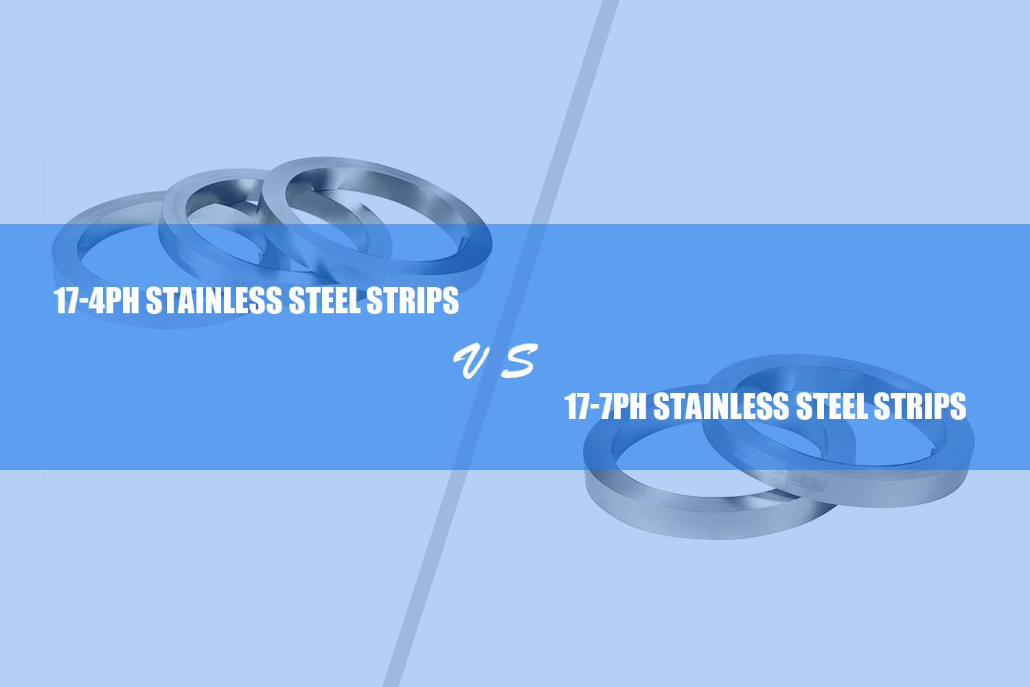17-4ph vs. 17-7ph precipitation hardening stainless steel strip