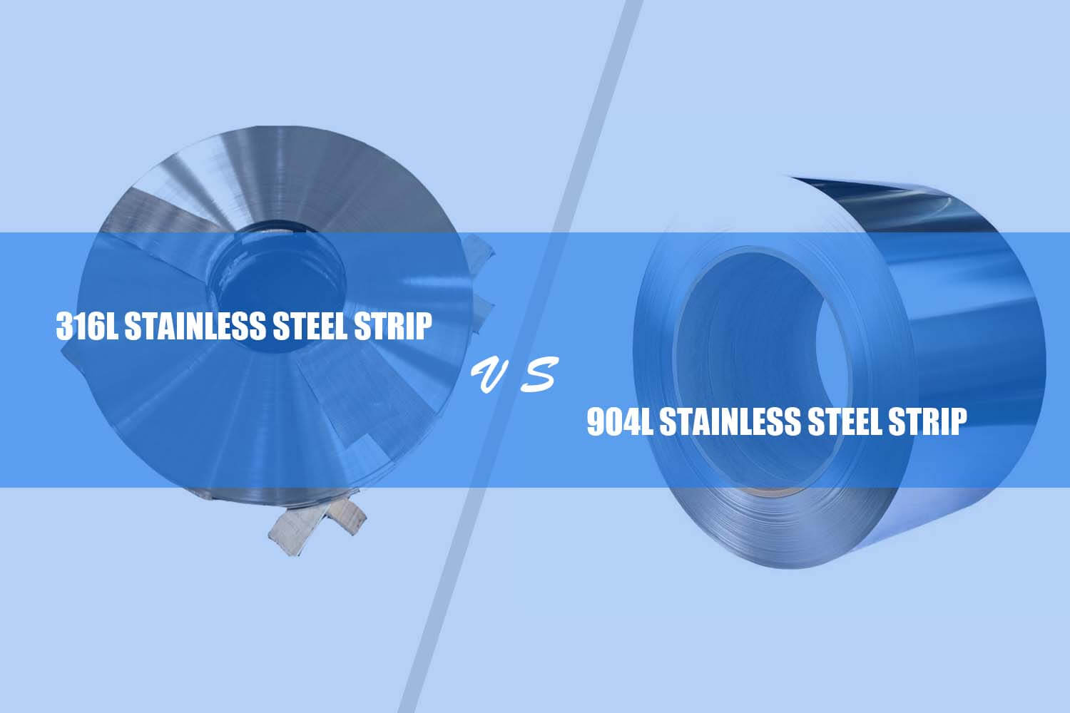 the difference between 316l and 904l stainless steel strip