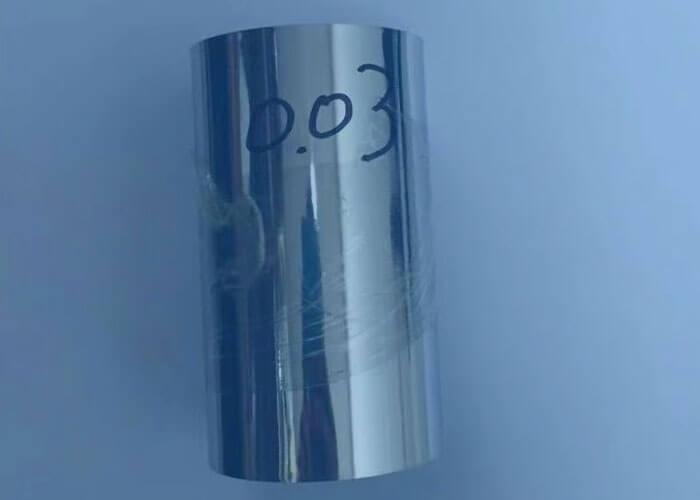 0.03mm thickness 304 ultra thin stainless steel foil roll
