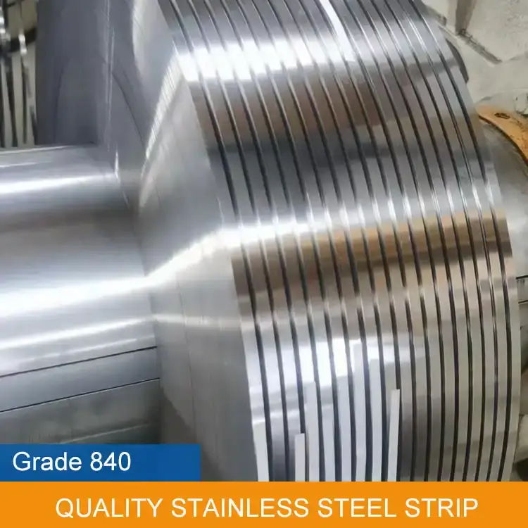840 paslanmaz çelik şerit