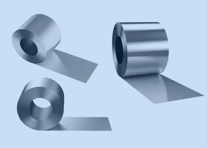 feuilles d'alliages à base de nickel