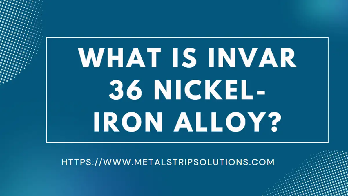 invar 36 nickel iron alloy